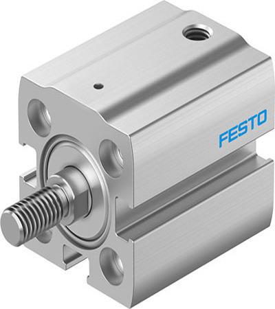 AEN-S-16-10-A-P-A Festo Pneumatic Compact Cylinder - AEN-S-16, 16mm Bore, 10mm Stroke, AEN Series, Single Acting