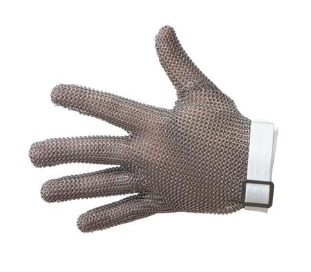 0GCM-132-20-000-00 Manulatex GCM White Stainless Steel Abrasion Resistant, Cut Resistant Work Gloves, Size S