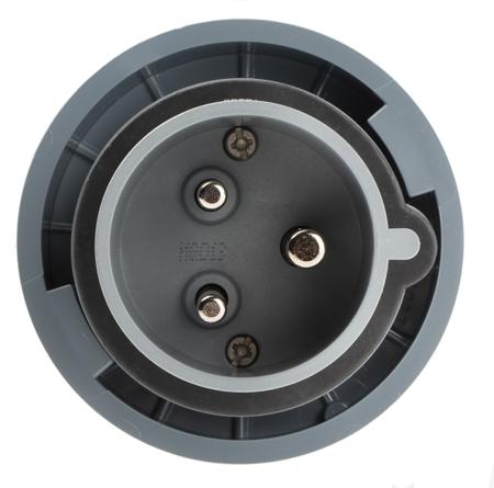 3830RS MENNEKES, PowerTOP IP67 Blue Cable Mount 3P Industrial Power Plug, Rated At 32A, 230 V