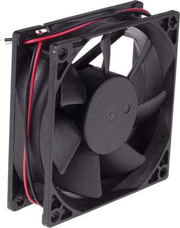 668-8839 RS Pro Axial Fan, 80 x 80 x 25mm, 68m³/h, 2.9W, 12 V dc