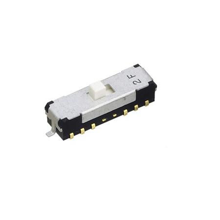 CMS-2402TB Nidec Components Surface Mount Slide Switch DPDT DP 100 mA Slide