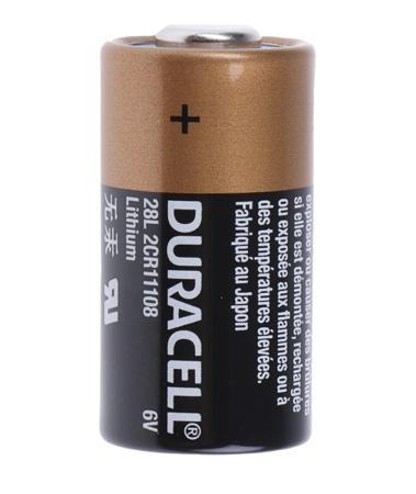 PX28L P1 RS Duracell Lithium Manganese Dioxide 6V, 2CR11108 Camera Battery