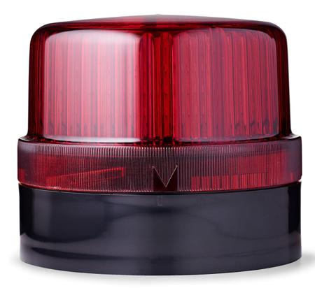 807502313 AUER Signal BLG Series Red Flashing Beacon, 230 V ac, 240 V ac, Surface Mount, LED Bulb, IP65