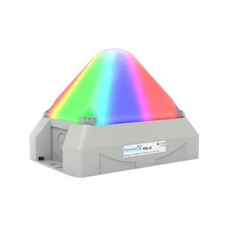 21553818055 Pfannenberg PY L-M Series Multicolour Blinking, Continuous, Flashing Beacon, 12 → 48 V dc, Panel Mount, LED