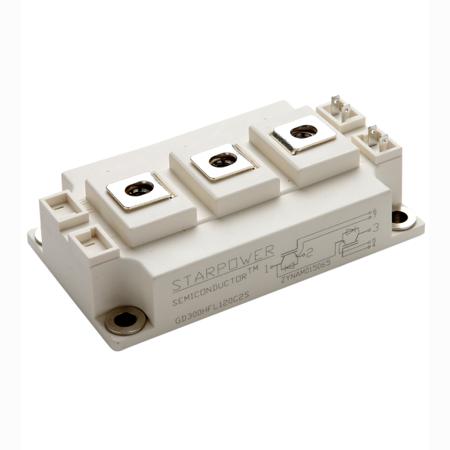 GD400HFU120C2SD Starpower  Dual IGBT, 400 A 1200 V, 7-Pin Module, Screw Mount