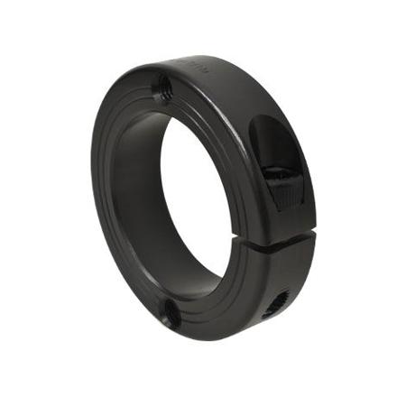 FHT-MCL-40-F Ruland Shaft Collar, One Piece, Clamp, Bore 40mm, OD 60mm, W 15mm, 1215 Lead-Free Carbon Steel