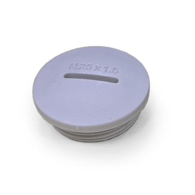 606-545 RS PRO Blanking Plug, M25 x 1.5, 25.4mm Hole Diameter, Nylon, 29.7mm Diameter, Threaded