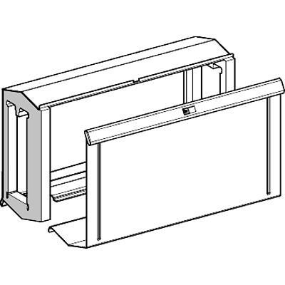 KSB400ZB2 Schneider Electric Cover Plate, 400 A, 185 mm, KSB Series
