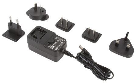 VER12US120-JA XP Power 12W Plug-In AC/DC Adapter 12V dc Output, 1A Output