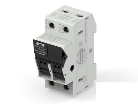 1SNF100033R0000 TE Connectivity 30A Fuse Holder for 10 x 38mm Fuse, 2P, 600V