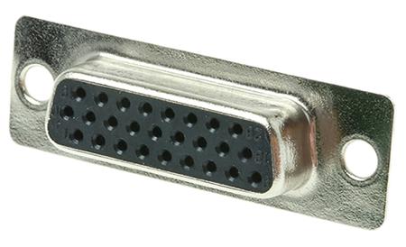 09562004715050 HARTING 26 Way Cable Mount D-sub Connector Socket, 2.29mm Pitch