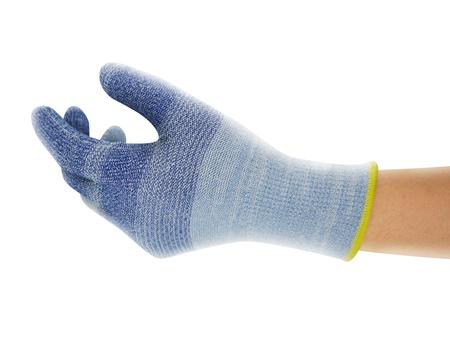 74718070 Ansell HyFlex 74-718 Blue Dyneema, Nylon Cut Resistant Work Gloves, Size 7