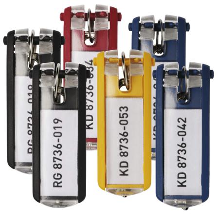 195700 Durable Plastic Key Tags