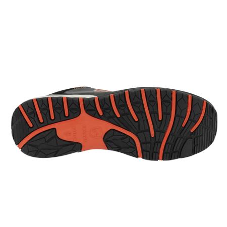 07SLAMER9834PT41 Parade Slamer Unisex Black Composite  Toe Capped Low safety shoes, UK 7, EU 41