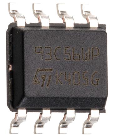 M93C56-WMN6TP STMicroelectronics,  2 kB Serial EEPROM,  200 ns 8-Pin SOIC Serial-Microwire