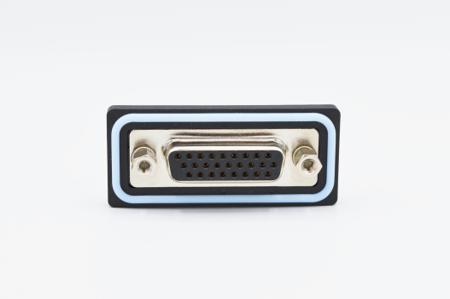 HDF-V26-213L011 Norcomp HDF 26 Way Vertical Solder D-sub Connector Socket, 2.29mm Pitch, with 4-40 Screw Locks