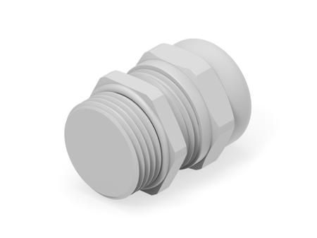 1SNG626016R0000 1SNG Series Light Grey PA 6 Cable Gland, M16 Thread, 4mm Min, 8mm Max, IP66, IP68