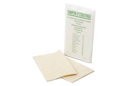 9807 PREMINES White Cotton Cloths for General Cleaning, Dry Use, Box of 10, 650 x 750mm