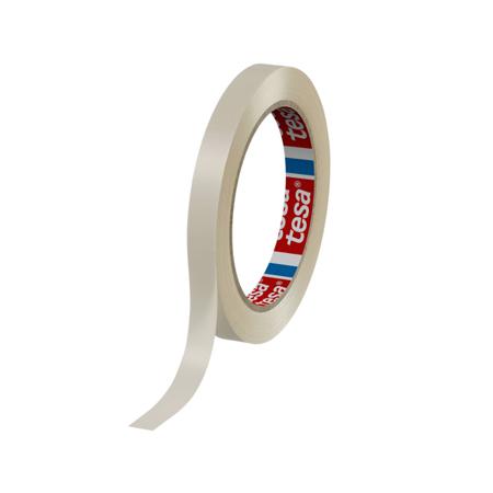 04124-00001-00 Tesa Tesa 4124 White Packing Tape, 66m x 9mm