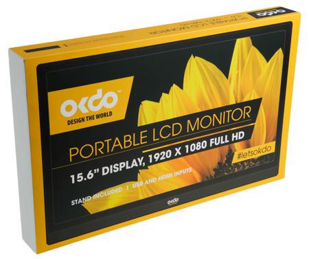 HCIV15601 Okdo  15.6in LCD Monitor, 1920 x 1080 Pixels
