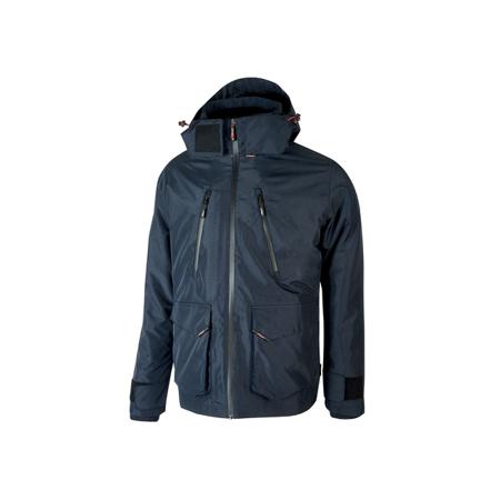 WIM177DB-L UPower Impact Blue, Breathable, Waterproof Parka Jacket, L