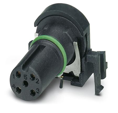 1432444 Phoenix Contact Circular Connector, 4 Contacts, Surface, M12 Connector, Socket, Female, IP67, SACC Series