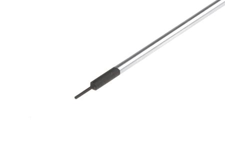 247-486 RS Pro 60 mm Chrome Vanadium Steel Precision Screwdriver, Hexagon 0.7 mm Tip, PP; TPR