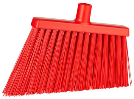 29145 Vikan Broom, White With Polyester, Polypropylene, Stainless Steel Bristles for Food Industry, Wet Floors
