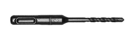 KBPS05A Starrett SDS Plus Series Carbide Tipped SDS Plus Drill Bit, 5mm Diameter, 110 mm Overall