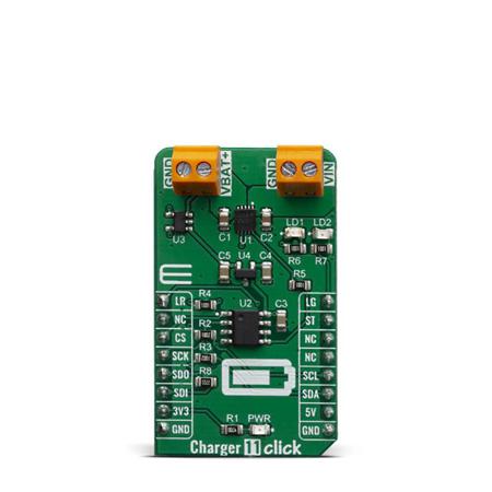 MIKROE-3650 MikroElektronika Charger 11 Click Battery Charger for Mikroe-3750