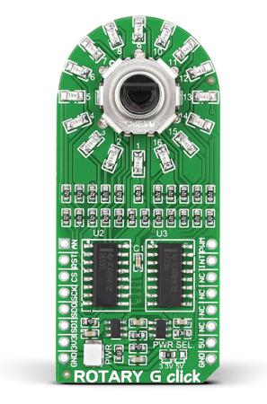 MIKROE-1822 MikroElektronika Rotary G MikroBus Click Board for EC12D