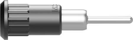 64-3011-28 Grey Socket Test Socket, Solder Termination, 25A, 30V ac, Nickel Plating
