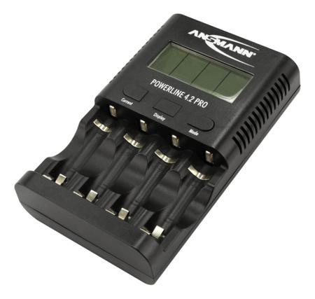 1001-0080-UK Ansmann Powerline 4 Lithium-Ion Battery Charger with UKplug