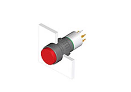 31-433.036 EAO Modular Switch Actuator for Use with Series 31 Switches