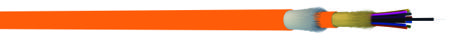 FOFIRE24OS2 S2Ceb-Groupe Cae OS2 Cable, 125μm, Orange, 100m