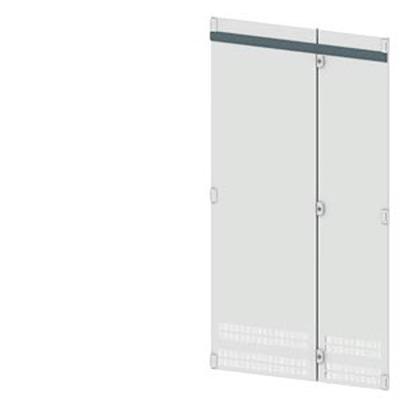 8PQ2197-1BA14 Siemens 8PQ2197 Series Lockable Sheet Steel RAL 7035 Double Door, 2000mm H, 1m W, 25mm D for Use with SIVACON S4