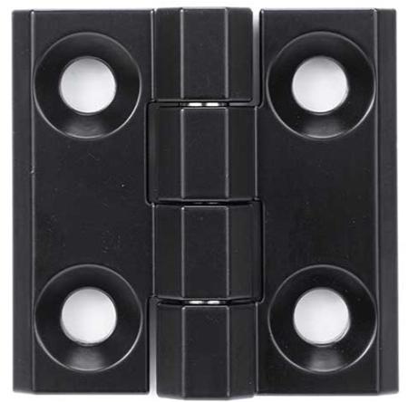 188-859 RS PRO Matt Die Cast Zinc Back Flap Hinge with a Fixed Pin, Screw Fixing, 60mm x 60mm x 15mm