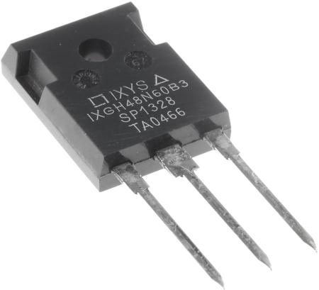 IXGH48N60B3 IXYS  IGBT, 280 A 600 V, 3-Pin TO-247, Through Hole