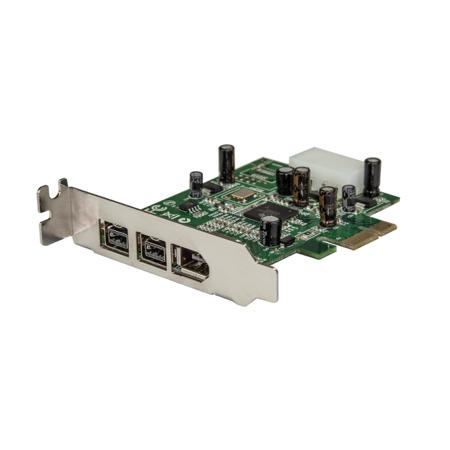 PEX1394B3LP StarTech.com 3 Port PCIe Firewire Card