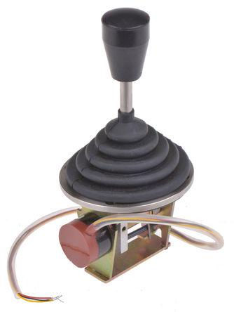 842-7163 RS PRO 1-Axis Joystick Controller Knob, Single Axis Potentiometric, IP64