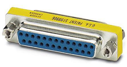 1652680 Phoenix Contact D Sub Adapter Female 25 Way D-Sub to Female 25 Way D-Sub