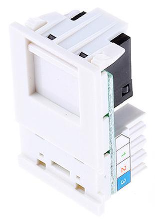 K5787 WHI MK Electric White Telephone Socket