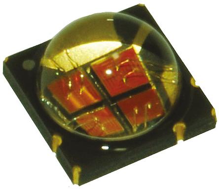 LZ4-00R200 LedEngin Inc  4 Red LED, 8-Pin, Dome Lens SMD package