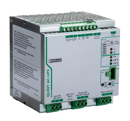 2320270 Phoenix Contact 240V Input DIN Rail Uninterruptible Power Supply, 500VA (400W), QUINT-UPS