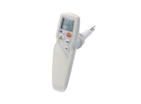 0563 2051 Testo 205 pH Meter, ±0.02pH Accuracy, 0.01pH Resolution, 14pH Max, +60 °C Max