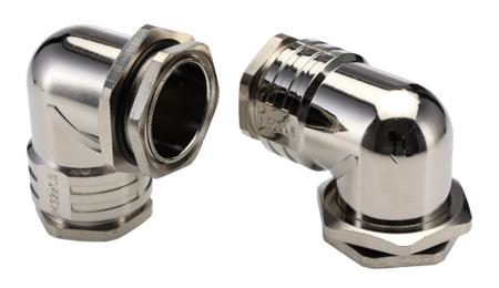 52107840---52103040 Lapp M32 Metallic Nickel Plated Zinc, IP55 Cable Gland With Locknut