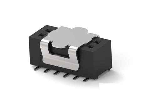 1MM-R-D06-VS-00-H-TRP TE Connectivity 1MM-R Series Vertical Board Mount PCB Socket, 12-Contact, 2-Row, 1mm Pitch, Surface Mount Termination