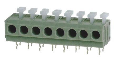 874-5499 RS Pro 4101 Series 5mm Pitch Straight, PCB Terminal Block, PCB Mount, 8 Way