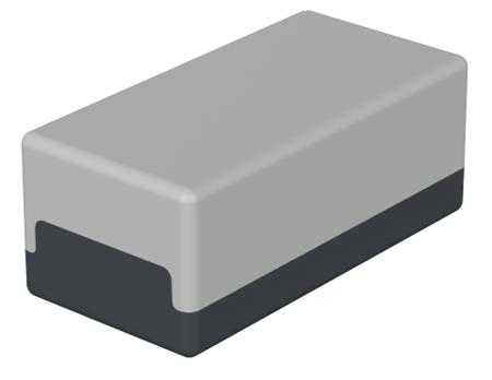 05420002 Bopla Element / Universal Series Graphite Grey, Light Grey Polystyrene General Purpose Enclosure, IP40, Light Grey /
