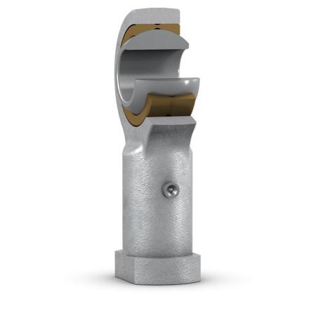 SIKAC-12-M SKF SIKAC M12 Female Steel Rod End, 12mm Bore, 67mm Long, Metric Thread Standard, Female Connection Gender